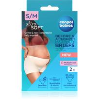 Canpol babies Maternity Briefs kelnaitės nėščiosioms ir po gimdymo „Du viename“ dydis S/M 2 vnt.