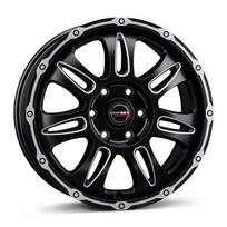 Ratlankis BORBET R18x8 6x120 ET 45 CB 74 (Black Rim Window Polished Matt) (1400 KG kg)