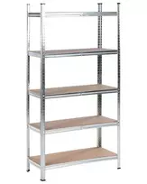 Sandėliavimo lentyna XITTA Metal 180 cm 90 cm Sidabrinė