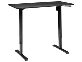 Elektriškai reguliuojamas stalas TAVARES, juodas, 120 cm x 60 cm