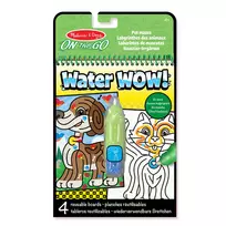 MELISSA & DOUG Piešimo vandeniu rinkinys „Gyvūnų labirintai“