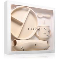 Mushie Feeding Toddler Set indų rinkinys mažiems vaikams 6m+ Bees