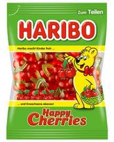 Haribo Happy Cherries želė saldainiai 175g