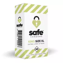 Safe King Size XL Prezervatyvai 10 vnt