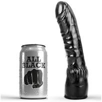 ALL BLACK - Realistiškas Juodas Dildo 20 cm