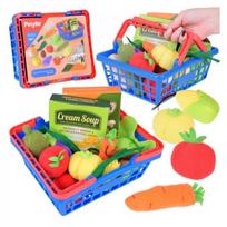 Maisto produktų rinkinys, pirkinių krepšelis su daržovėmis ZA5245