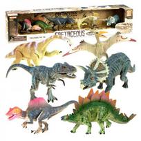 DINOZAURA dažytų dinozaurų rinkinys, 6 vnt. ZA2051