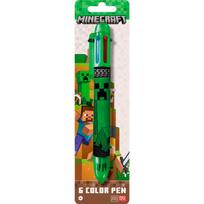 MINECRAFT 6 spalvų rašiklis, 303713