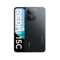 Xiaomi Redmi 15C 4G | Midnight Black | 6.9" | IPS LCD | 720 x 1600 pixels | Mediatek | 4GB RAM | 128GB | Dual SIM | Nano SIM | 4G | 50 MP Main Camera | 8 MP Front Camera | Android 13 | 6000 mAh