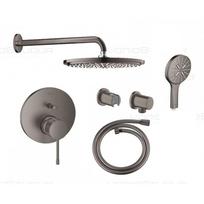 Grohe brushed hard graphite spalvos potinkinis dušo komplektas, be potinkinės dalies