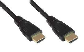 Good Connections High Speed HDMI cable, 5m, with Ethernet, gold plug, black