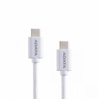 Adata USB 2.0 cable, USB-C male connector  USB-C male connector (white, 1 meter, PD 3.0, QC 3.0, charging up to 100 watts)