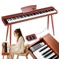 V-TONE BL-130 digital four-legged piano brown