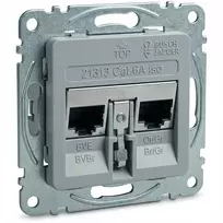 Busch-jaeger 0218/12-101 RJ45 kištukinis lizdas