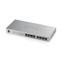 ZyXEL Communications Zyxel GS1008HP 8-Port Gigabit PoE+ Switch