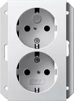Gira 273103 Baltas