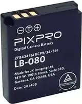 Kodak LB-080 akumuliatorius fotoaparatui / vaizdo kamerai, ličio jonų (Li-Ion), 1250 mAh (LB-080)