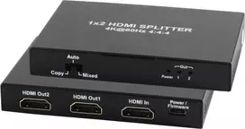 HDMI skirstytuvas ShiverPeaks SP05-10001 — 4K 60Hz, keli HDMI išėjimai