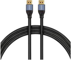Savio Kabelis DisplayPort 2.1 Male to DisplayPort Male 8K 2m