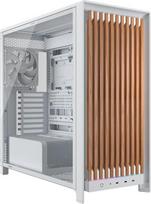 Corsair FRAME 5000D WOOD RS Midi Tower Walnut, White