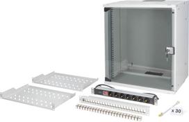 Digitus Netzwerk-Set 483 mm (19") - 12HE, 540x400 mm (BxT)we