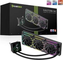Gamemax | CPU Liquid cooler | HAILSTORM 360 LCD | Black