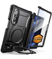 Juodas dėklas Samsung Galaxy Z Fold 8 telefonui "Supcase UB Grip Mag Magsafe"