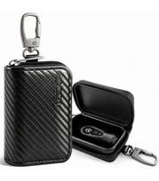Juodas (Carbon) automobilio raktų dėklas - RFID signalo blokavimas "Tech-Protect KLR300 Pouch"