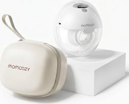 No Name Momcozy M5 Smart Wearable Breast Pump – | Laktator muszlowy | Sterowanie aplikacją, bezprzewodowy, pojedynczy, kolor szary