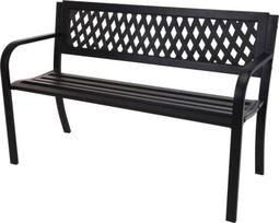 No Name STEEL GARDEN BENCH 119X50X75CM