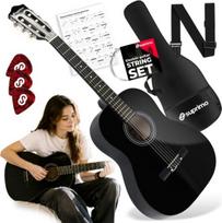 No Name SUPRIMO CG34 BK gitara klasyczna 3/4 36 cali czarn