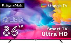 No Name Telewizor Kruger&Matz 86" UHD QLED smart DVB-T2/S2 H.265 Hevc