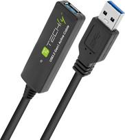 Techly USB 3.0 Repeater Kabel 10m
