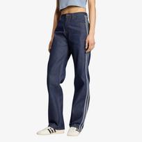 adidas Firebird Mid Rise Straight Denim Pant Indigo Denim - Dydis 26/32 (KQ6489 Kelnės)