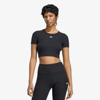 adidas Essentials Rib T-Shirt Black - Dydis S (KR3601 Marškinėliai)