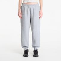 dresowe Nike Studio Fleece Heavyweight Women's Oversized High-Rise Joggers Dk Grey Heather/ Sail - Dydis XS (IO2109-063 Kelnės)