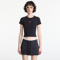 Jordan Flight Women's T-Shirt Black - Dydis L (IV5347-010 Marškinėliai)