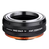 K&F Concept KF,M10126,HIGH PRECISION LENS ADAPTER,Anti reflectionM42-M4/3 IV PRO KF06.504