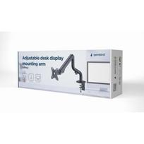 Gembird LCD monitorių tvirtinimo ranka MA-DA1-02, 1 ranka, 8 kg, 17-32'', VESA 75x75/100x100, juoda, dujų spyruoklė