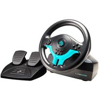 Subsonic Vairodis SV 250-S SA5578-1, 22cm, 180°, 2 pedalai, laidinis, dviguba vibracija, PS4, PS3, XBOX ONE, PC, SWITCH