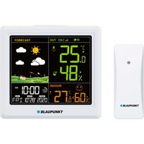 Blaupunkt Meteorologinė stotis WS25WH, Spalvotas LCD, žadintuvas, laikrodis, 5V 1200mA adapteris, 2xAA baterijos
