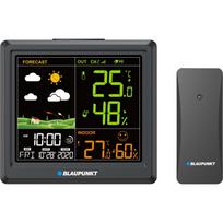 Blaupunkt Meteorologinė stotis WS25BK, Spalvotas LCD, žadintuvas, laikrodis, 5V 1200mA adapteris, 2xAA baterijos
