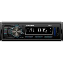 Prime3 automobilių radijas CRA21, 4x20W, 18 išankstinių stočių, Bluetooth, FM, AUX, USB, SD, linijinis išėjimas