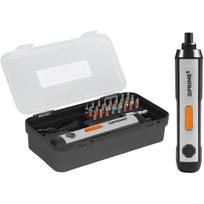 Prime3 Atsuktuvas TCD21, 4V, 2000 mAh, 5 Nm, 0–320 aps./min, 26 antgalių, USB-C įkrovimas