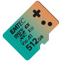 Emtec Atminties kortelė ECMSDM512GEXG, 512GB, 880MB/s, 700MB/s, U3, V30, A1, atspari vandeniui