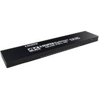 Sbox HDMI skirstytuvas HDMI-16-V2, 1x16, 4K@30Hz, 10,2Gbps, 24 W, DTS-HD, Dolby TrueHD, 12 VDC