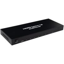 Sbox HDMI skirstytuvas 1x8 HDMI-8-V2, 4K@30 Hz, 10,2Gbps, 8 išėjimo prievadai, 3D palaikymas