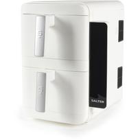Salter Oro keptuvė EK6642WHTVDE, 2400W, 9L, 2 krepšeliai, skaitmeninė pultas, 9 programos, indaplovėje plaunamas krepšys