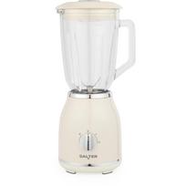 Salter Retro Stiklinis Blenderis EK6687CRMVDE, 1000 W, 1.5 l, 2 greičiai, nerūdijančio plieno peiliai, pulsas