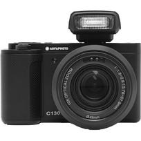 Agfa Photo Skaitmeninė kamera C130, 24MP, 4K, 10x optinis priartinimas, 2,8 colio jutiklinis ekranas, USB